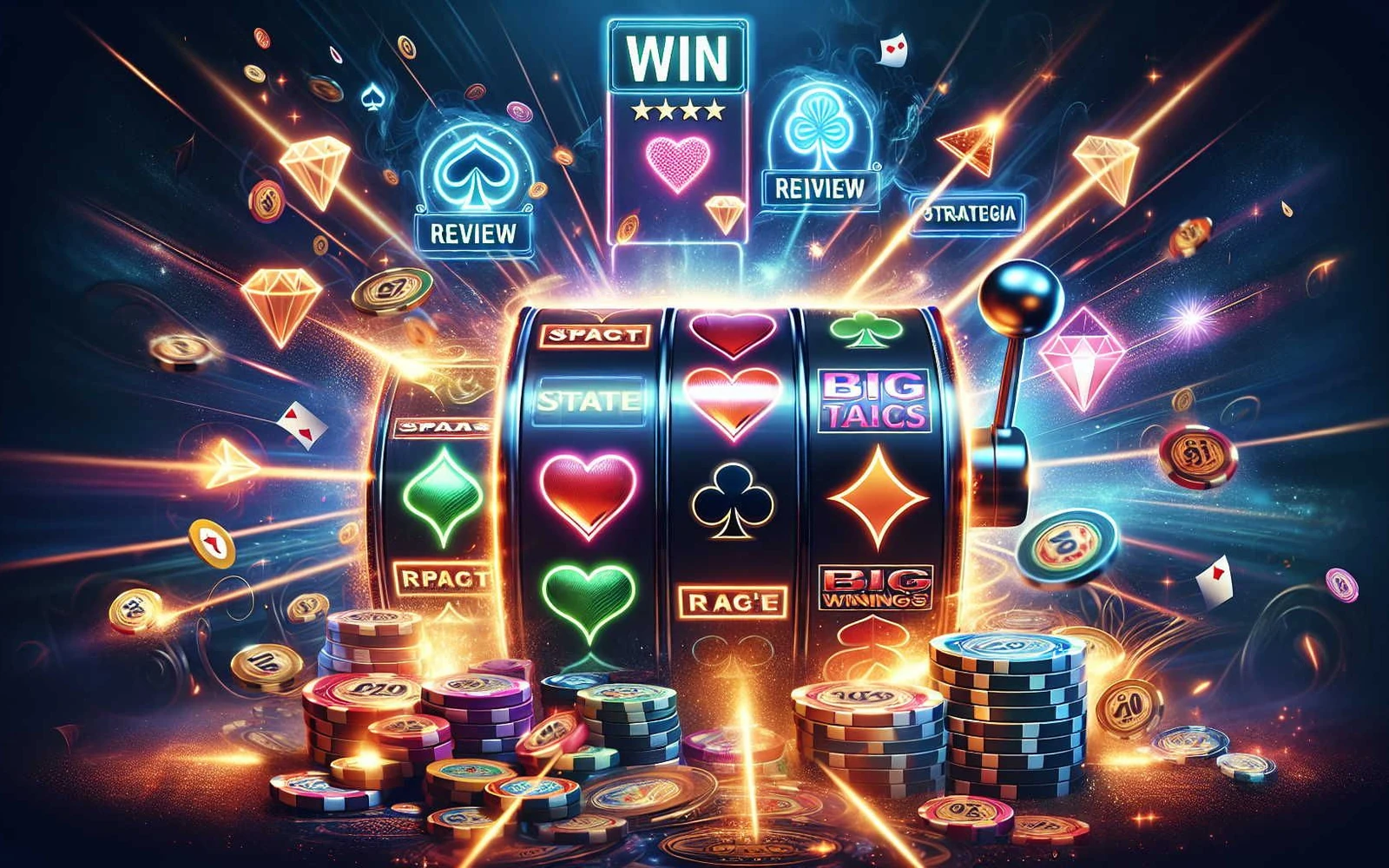 Layar reel slot dengan simbol wild dan scatter